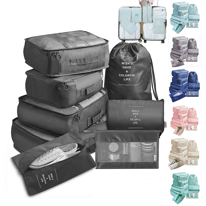 8-Piece Packing Cube Set photo 4